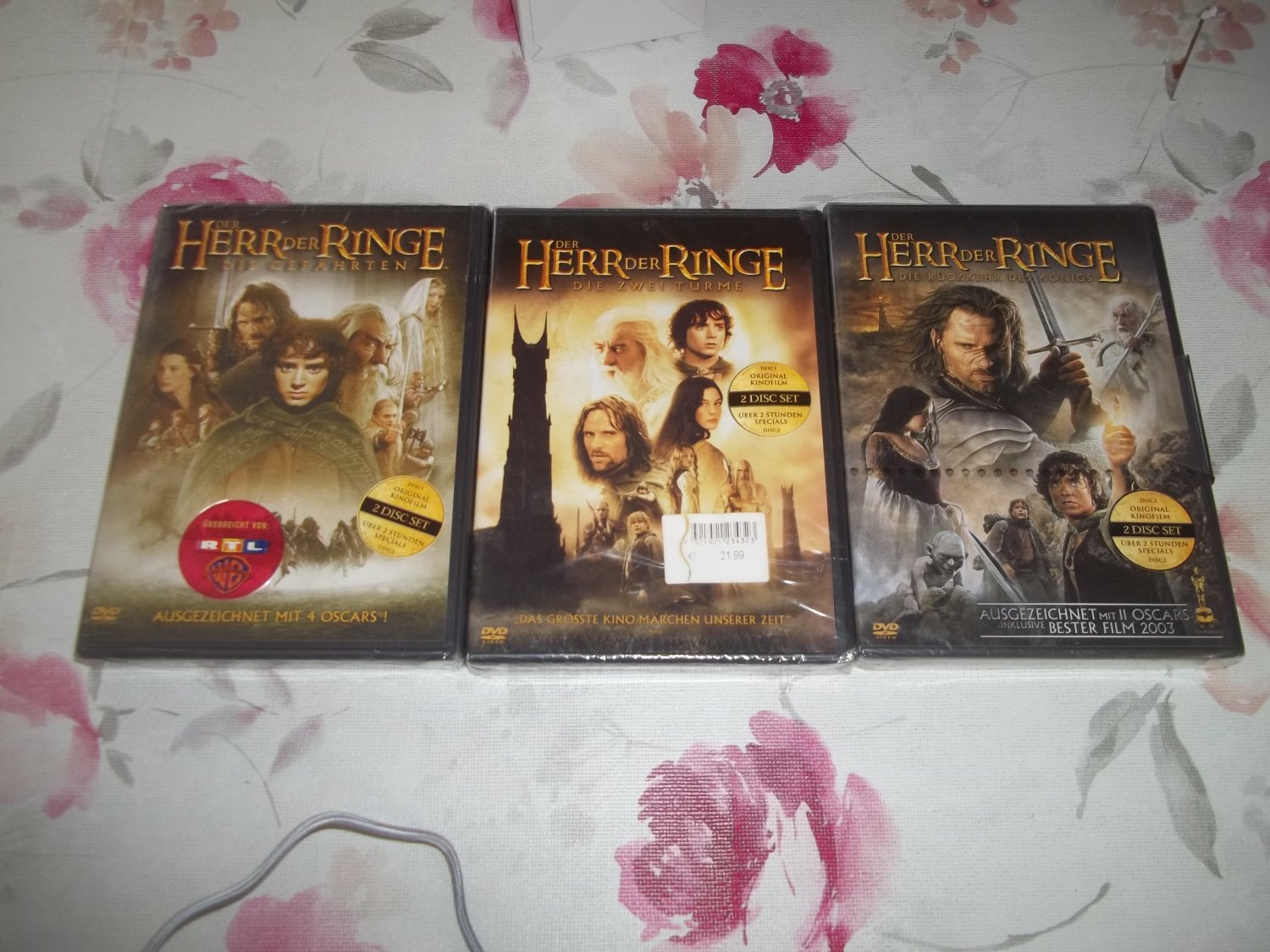 豪華な Der Herr der Ringe - Die Spielfilm Trilogie Kinofilme 6